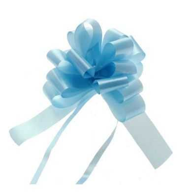 30mm Baby Blue Pull Bow