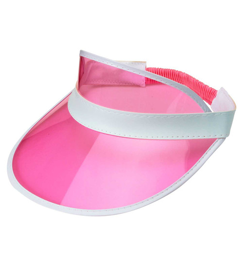 Pink Sun Visor Hat
