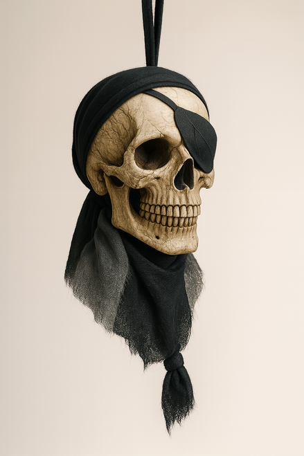 Pirate Hanging Skull
