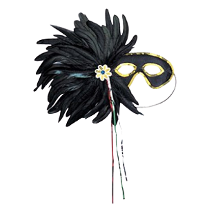 Black Gala Eyemask