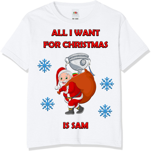 Santa For Sam Christmas T-Shirt
