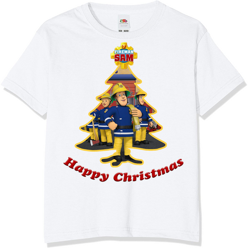 Fireman Sam Christmas Kids T-Shirt