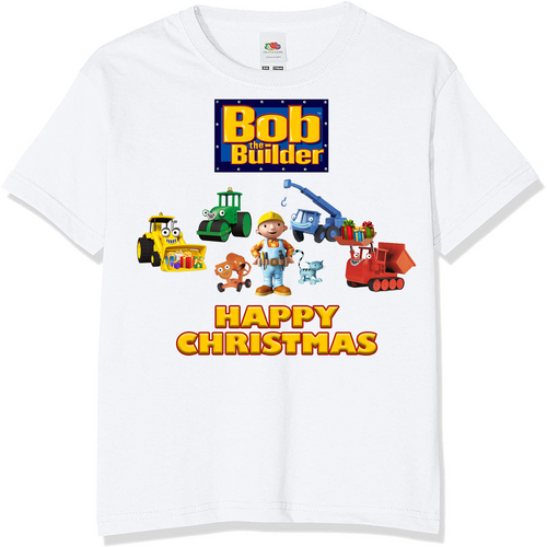 Bob The Builder Christmas Kids T-Shirt