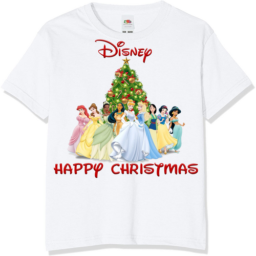 Disney Princess Christmas Kids T-Shirt