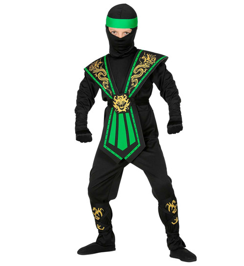 Green Kombat Ninja Costume