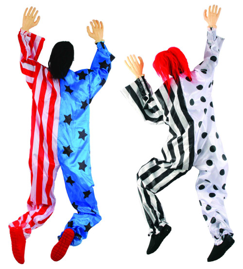 Creepy Climbing Clown Decoration