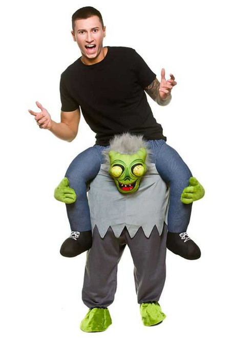 Mens Carry Me Zombie Costume