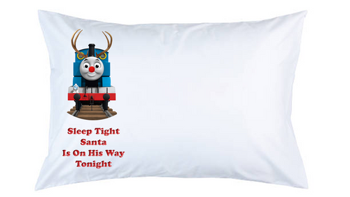 Thomas the Tank Engine Christmas Pillow Case