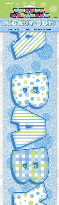 Baby Boy Banner