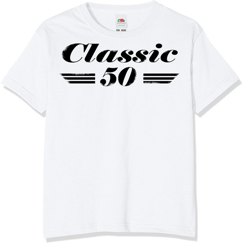 Classic 50 Birthday T-Shirt | Novelty Birthday T-Shirts