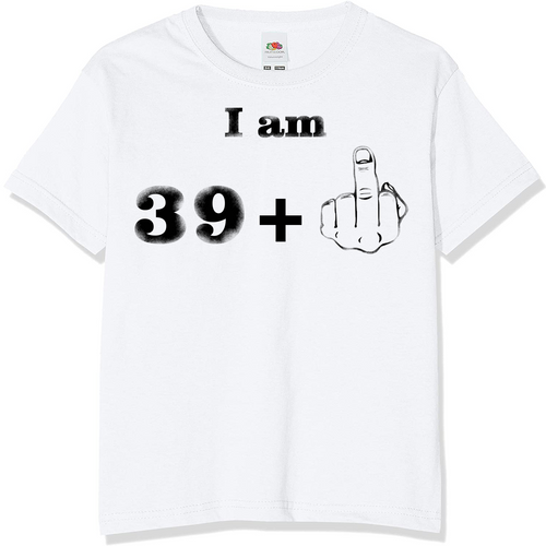 I am 39 plus 1 T-Shirt | Novelty Birthday T-Shirts
