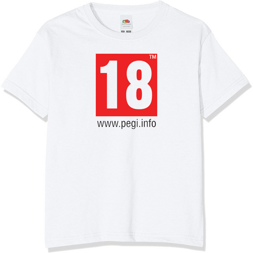 Pegi 18 T-Shirt | Novelty Birthday T-Shirts