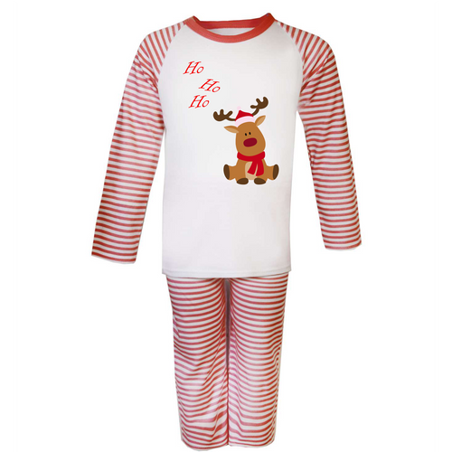 Personalised Ho Ho Ho Childs Pyjamas