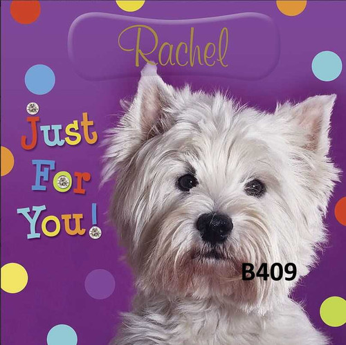 Personalised West Highland Terrier Card