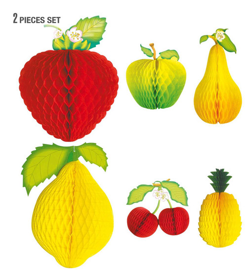 Fruit Honeycomb Decorations