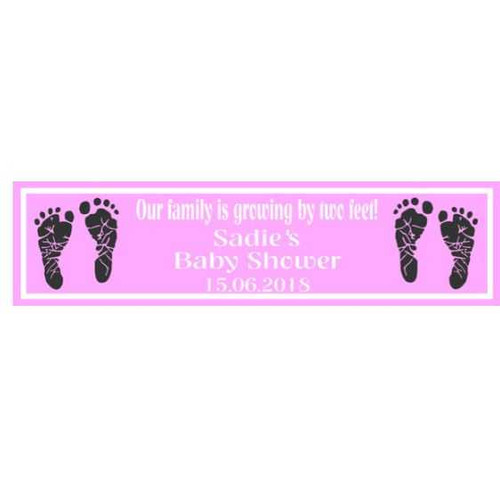 Baby Shower Girl Banner