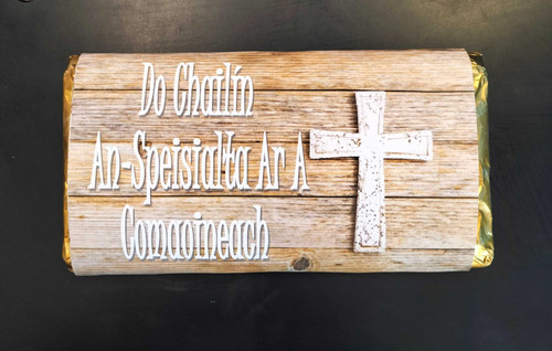 Irish Communion Girl Chocolate Bar