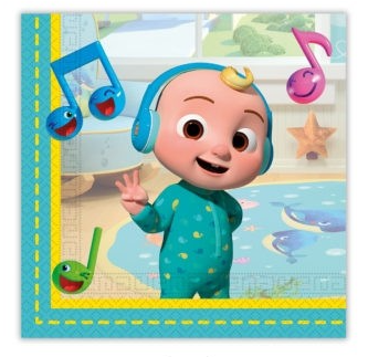 Cocomelon Party Napkins (20 Pack)