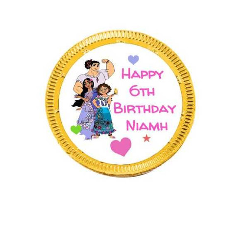 Personalised Encanto Chocolate Coins (15 Pack)