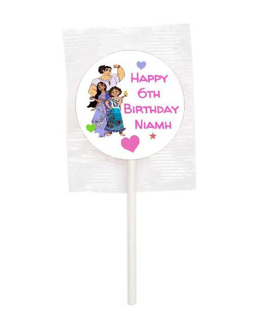 Personalised Encanto Lollipops (15 Pack)