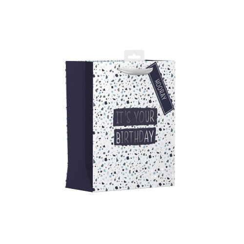 Terazzo Text Medium Gift Bag