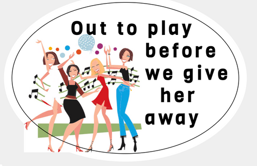 Personalised Out To Play Labels (8 Pack)