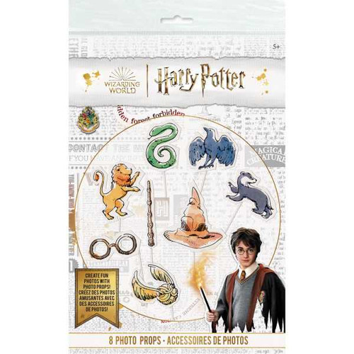 Harry Potter Party Photo Props (8 Pack)