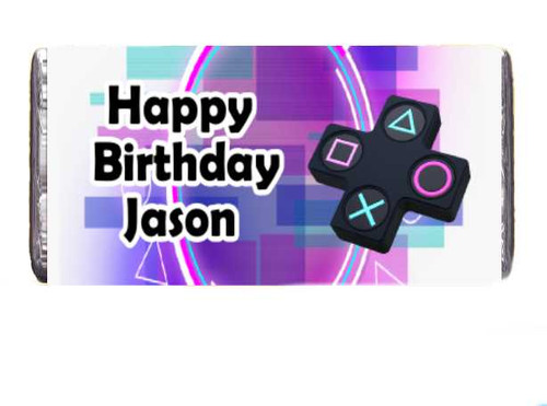 Personalised Gamer Chocolate Bars (7 Pack)