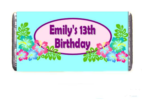 Personalised Hawaiian Chocolate Bars (7 Pack)