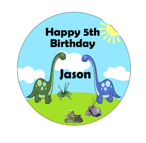 Personalised Dinosaur Party Piñata