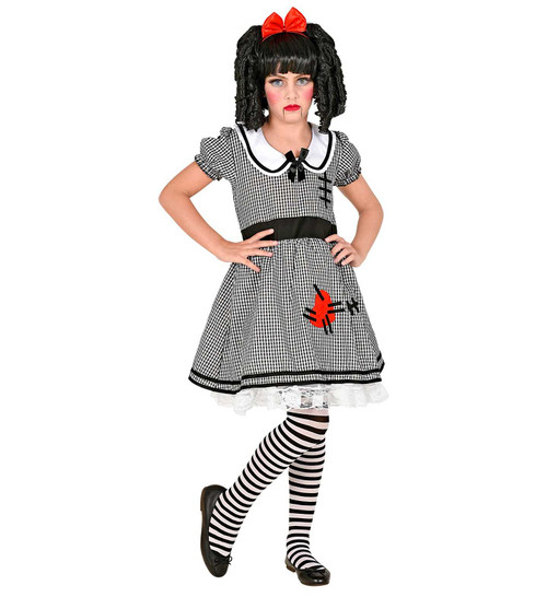 Girls Creepy Doll Costume