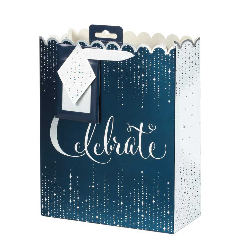 Midnight Christmas Medium Gift Bag