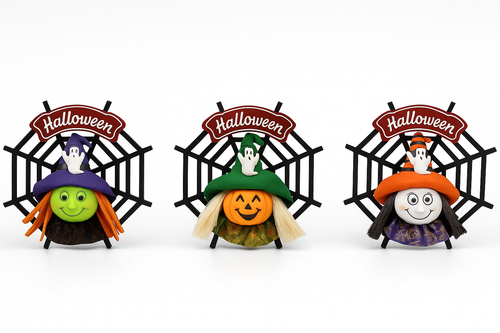 Halloween Felt Wreath Decorations 25cm