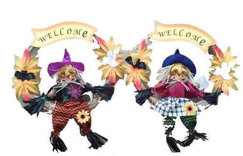 Halloween Welcome Wreath Decoration