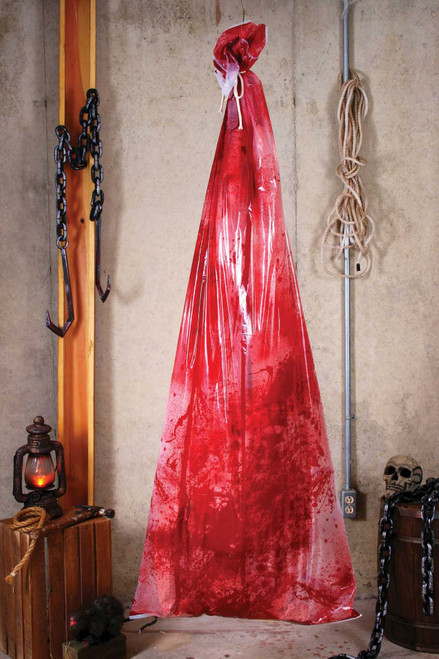 Bloody Body Bag Decoration