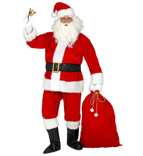 Plus Size Deluxe Santa Costume
