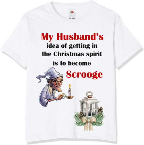 Husband Scrooge Christmas T-Shirt