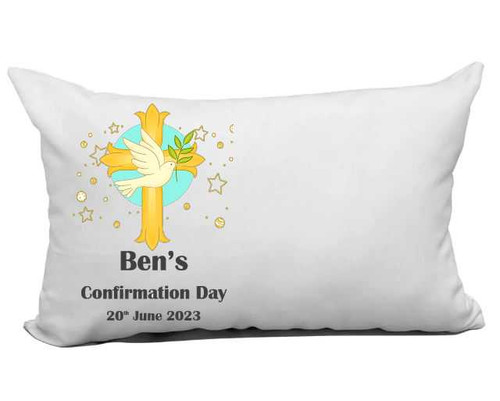 Personalised Confirmation Day Pillow Case