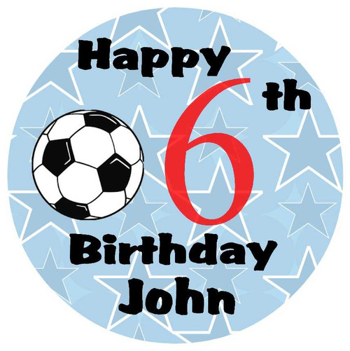 Personalised Birthday Boy Football Piñata