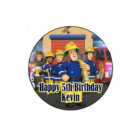 Personalised Fireman Sam Piñata