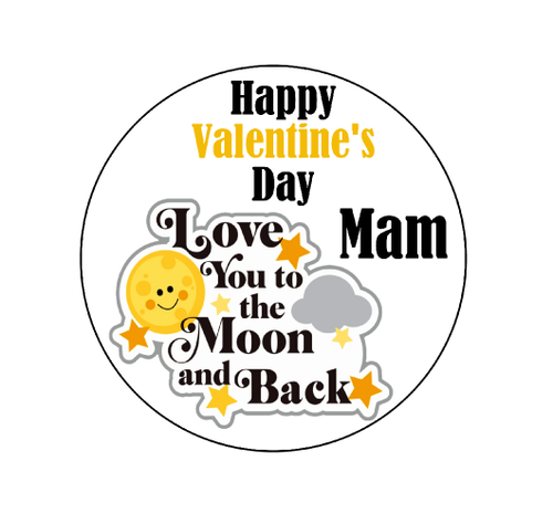 Personalised Moon & Back Piñata