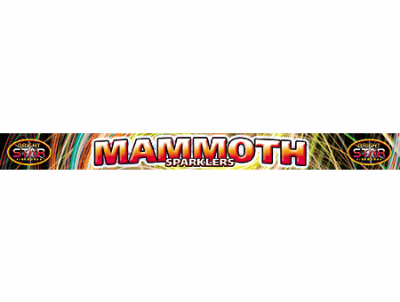 Mammoth Sparklers 18"