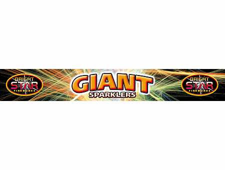 Giant Sparklers 10"