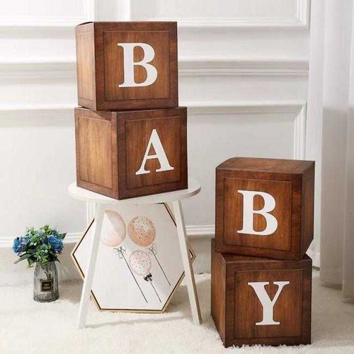 Wooden Style Baby Box