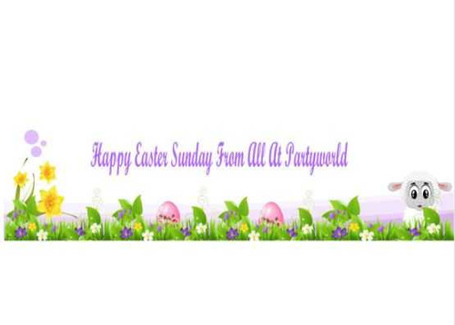 Personalised Easter Egg Banner
