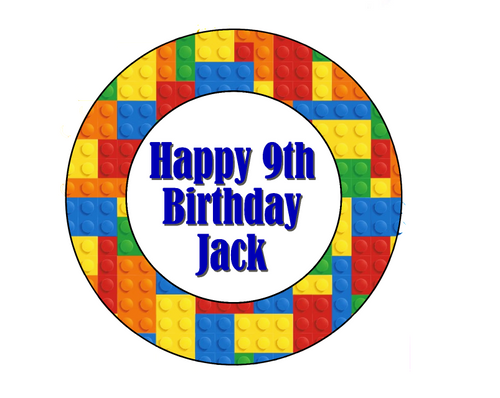 Personalised Blocks Piñata