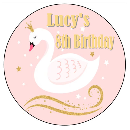 Personalised Lovely Swan Piñata