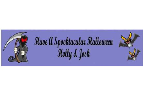 Personalised Spooktacular Halloween Banner