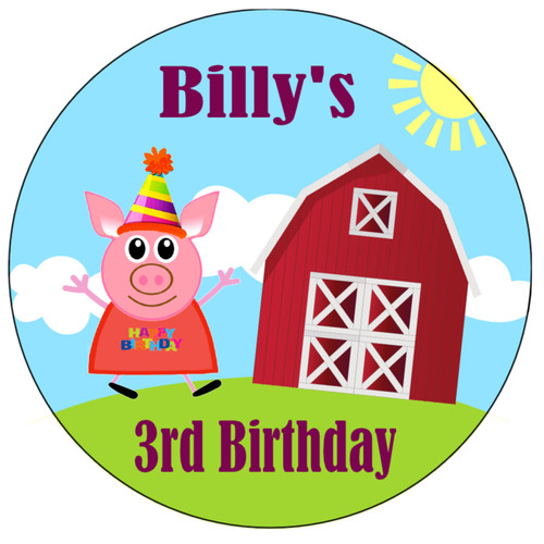 Personalised Peppa Pig Piñata