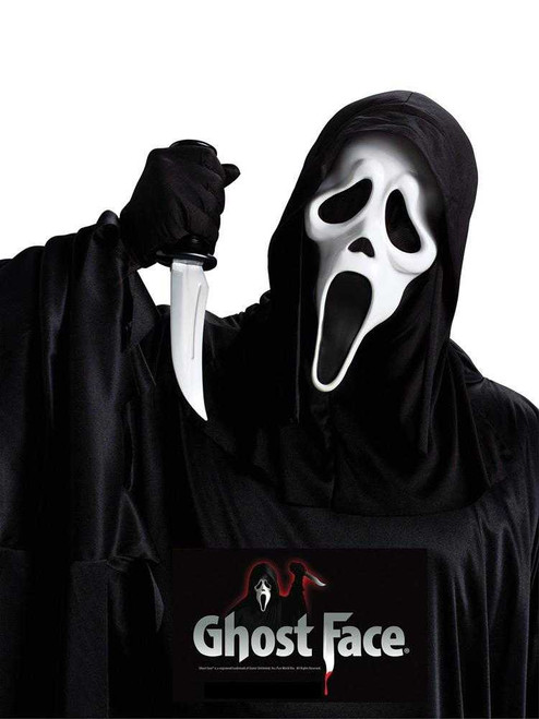 Ghost Face Mask with Knife Set